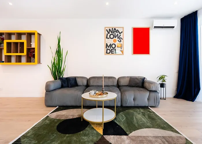 Roots One - Lakeview Escape With Balcony & Parking Lägenhet Bukarest